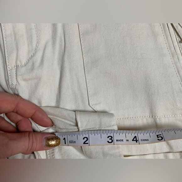 🆕🔮 I LOVE RONSON | Off White Shorts Size 10 - Picture 6 of 6